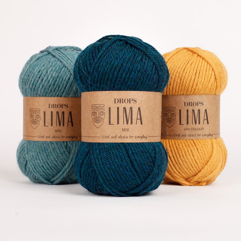 DROPS Lima - Barva: LIMA MIX 9018 sea green [zelené moře]